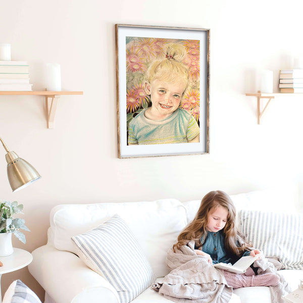 Portrait Zeichnung · Kinder