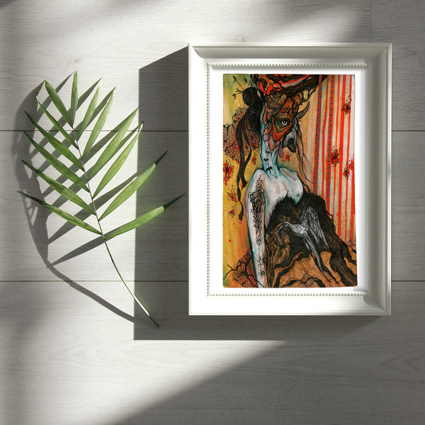 Animal Woman | Art Print
