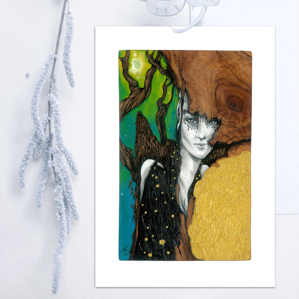 Lucille The Elfbird | Art Print