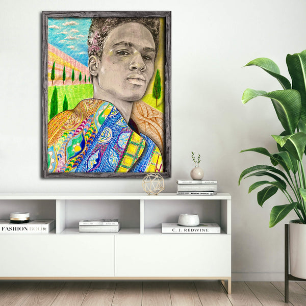 Portrait Zeichnung Fashion Style · Erwachsene