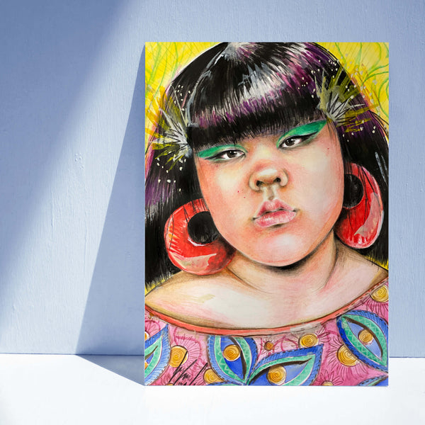 Portrait Zeichnung Fashion Style · Erwachsene